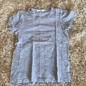 Rag and bone size XXS grey shirt